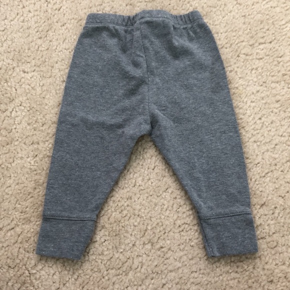 Cloud Island Baby Gray Leggings/Pants - Size 3-6M - Picture 3 of 3